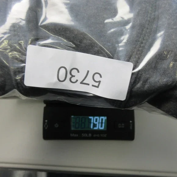 Lululemon Men Charcoal Gray Full Zip Hoodie Athleisure Activewear Size L Lounge - Picture 9 of 9